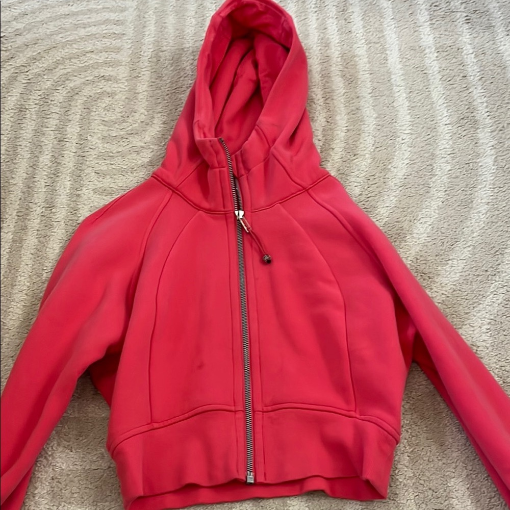 Lululemon Cropped Scuba Hoodie